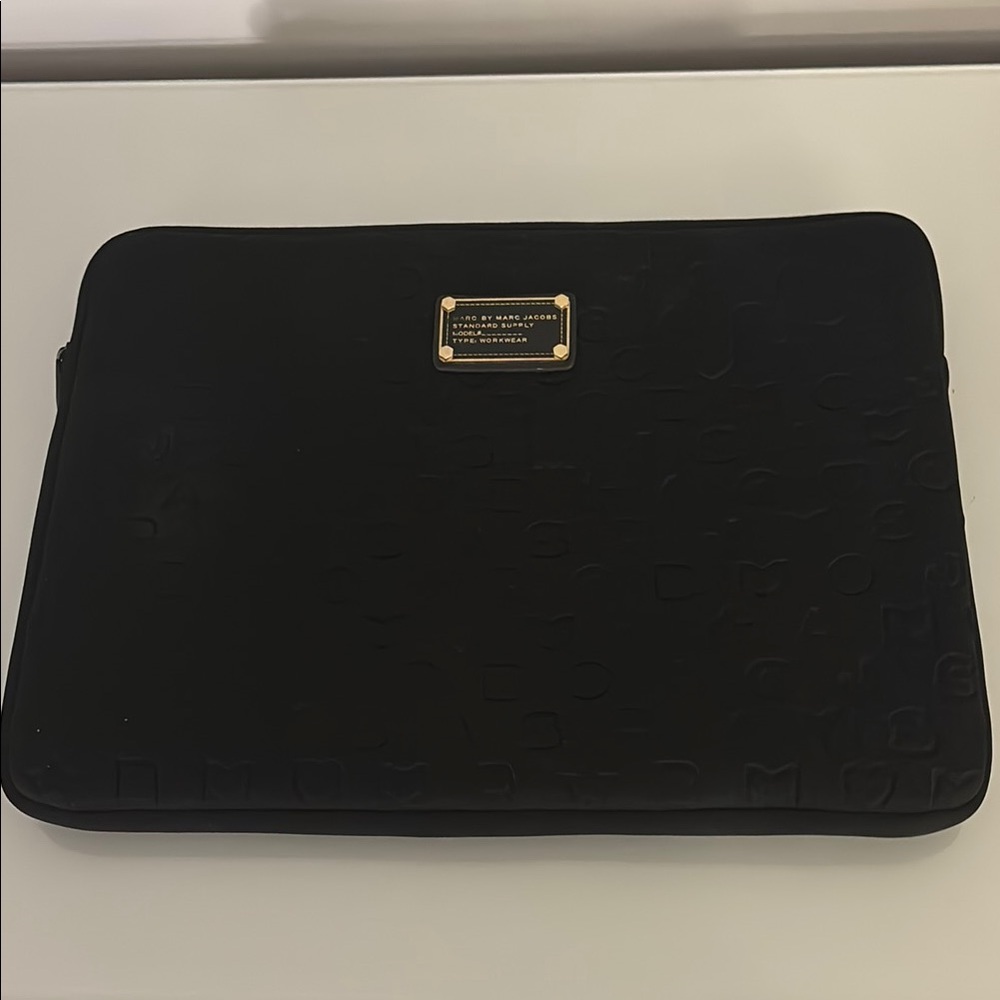 Marc Jacobs Black Laptop Sleeve